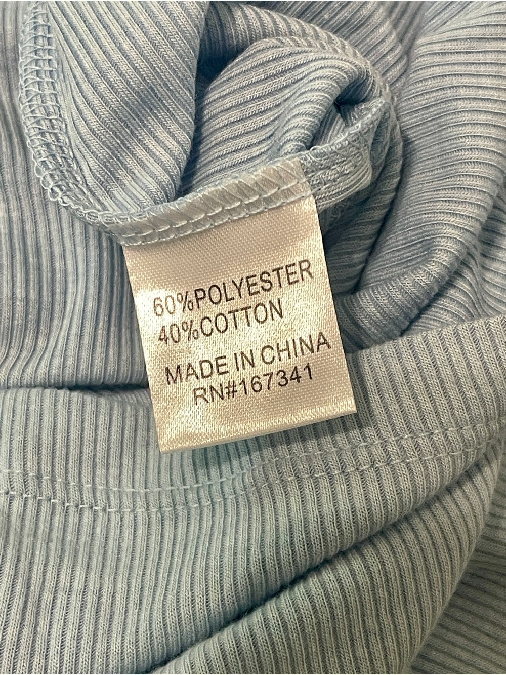 Hello Molly “Over The Border” Knit Midi Dress | Light Blue | Size Medium - Picture 8 of 8